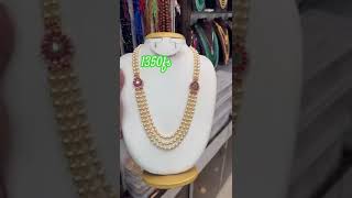 1 gram set Real Swarovski pearlsnecklace jewellery 9059067565 [upl. by Korella]