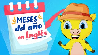 Meses del Año en Inglés  Los Meses del Año en Inglés para Niños [upl. by Orman310]