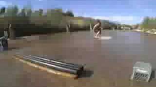 Skimboarding at the Virgin River [upl. by Feilak197]