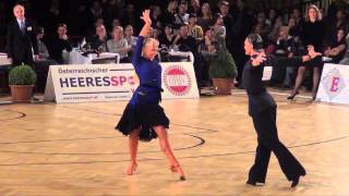 Austrian Open 2012  World Open LAT  solo Rumba  Yury Simachev amp Anastasia Klokotova [upl. by Kaufmann]