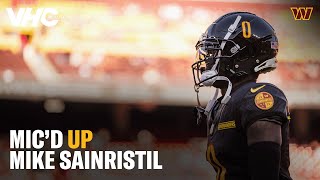 quotI Aint Never Seen That Beforequot Mike Sainristil Micd Up vs the Bears  Washington Commanders [upl. by Snehpets308]