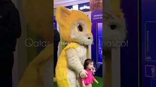 Qatar 2023 Asian cup official mascot viral goodvibes asiancup2023 [upl. by Bamby]