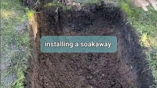 How to install a soakaway [upl. by Eintihw]