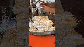 Amritsari chole ke sath paneer kulche streetfood food foodie indianstreetfood paneerkulcha [upl. by Tanah]