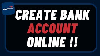 How to Create Capital One Bank Account [upl. by Inaliak]