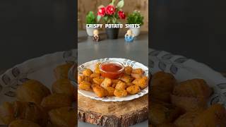 Trending recipe of crispy potato shots shorts recipe food snacks potato [upl. by Nylarad884]