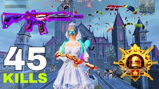 45 KILLS IN SINGLE MATCHE AGGRESSIVE RUSH GAMEPLAY SAMSUNGA7A8J2J3J4J5J6J7XSA2A3A4A5 [upl. by Annawal744]