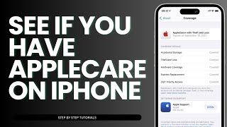 How To See If You Have AppleCare On iPhone [upl. by Nelleh]