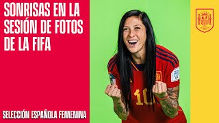 España sonríe al mundo en la sesión oficial de fotos FIFA  🔴 SEFUTBOL [upl. by Fisa]