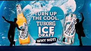 Carlsberg Tuborg Ice Draft Launch  Led Interactive Dance [upl. by Rosalind]