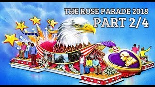 129th Rose Parade in Pasadena 24 FULL LENGTH  The 2018 Rose Parade [upl. by Ultun]