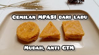 Resep Mpasi Cemilan Roti Kukus dari Labu  Simple dan Mudah  Snack Mpasi 8 [upl. by Eserrehs]