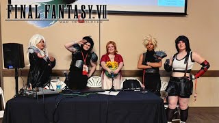 Final Fantasy VII Avalanche Branch Meeting Cosplay Panel Akaicon 2024 [upl. by Migeon]