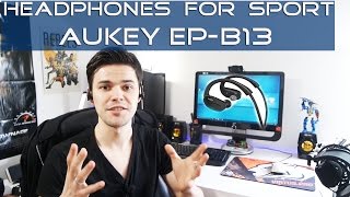 AUKEY EPB13 Bluetooth V41 Sports Headphones [upl. by Dragde]