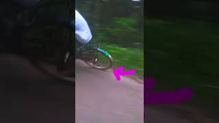 Cycle drift🥶🥵funnycomedy automobile automobile comedy stunt funny viralvideo [upl. by Meggie94]