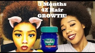 quotThe ORIGINALquot Vicks Vapor Rub Hair Treatment  Part 4 Thicker Hair  Dont Miss Your Blessings [upl. by Ware]