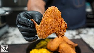 The Secret to the Perfect Fried Chicken Wings [upl. by Ahsyen271]