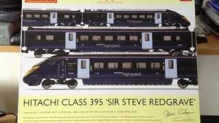 Hornby R2972 R2972X Hitachi Class 395 Sir Steve Redgrave Train Pack DCC Fitted [upl. by Hplar]