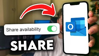 How to Share Availability in Outlook 2024 [upl. by Curcio]