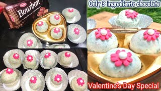 3 Easy Ingredients Homemade Chocolate Homemade Chocolate Bonbons Recipe  Chocolate Recipe [upl. by Dekeles]