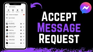 Messenger How to Accept Message Request [upl. by Lauder415]