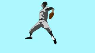 Animation of a Juan Marichal delivery [upl. by Allac]