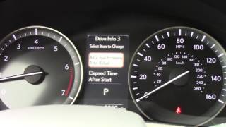 2017 Lexus 350 Dash MultiInfo Screen [upl. by Mahsih]