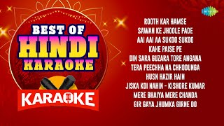 Best Hindi Karaoke  Gir Gaya Jhumka  Lata Mangeshkar  Mohammed Rafi  Kishore Kumar [upl. by Ermanno]