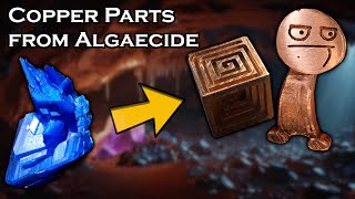 Making Copper Parts from Algaecide [upl. by Ketty]