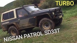 NISSAN PATROL 160 SD33T 33 TD SAS Patrol Militar 35quot [upl. by Nohsyt]