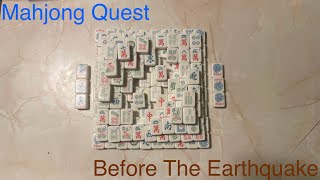 Mahjong Quest Before The Earthquake [upl. by Harri]