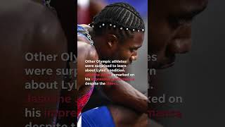 Noah Lyles triumphs with Olympic bronze despite COVID19 diagnosis Shorts [upl. by Ellevart64]