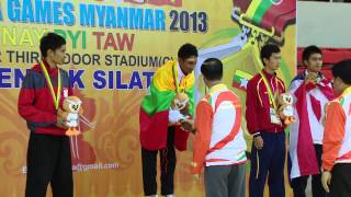 27th SEA GAMES MYANMAR 2013 Pencaksilat 151213 [upl. by Sheilah900]