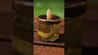 Tiny Jar Magic Oil Lamp Tutorial [upl. by Ennagem]