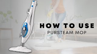 Secura Steam Mop 10in1 Convenient Detachable Steam Cleaner Review  Cleaning Machine Floor Steamer [upl. by Hutt387]