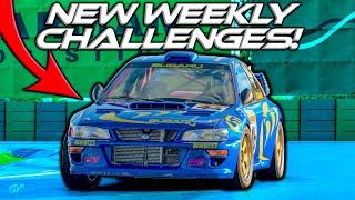 Gran Turismo 7  NEW Weekly Challenges amp Fast Credits [upl. by Elyl]