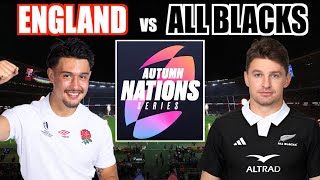 ENGLAND vs ALL BLACKS 2024 Autumn Nations Live Commentary [upl. by Nerland]