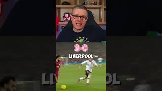 Mark Goldbridge REACTS to Liverpool vs Manchester United 😂 football premierleague manutd [upl. by Akeihsal]