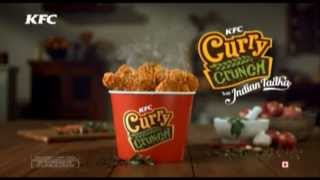 KFC India Curry Crunch TV Promo 2012 [upl. by Hpesoy828]