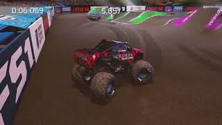 MonsterJam CRUSH IT Northern Nightmare freestyle [upl. by Enrico]