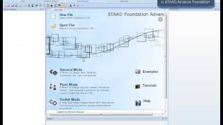 ProStructures ISM  Interface to STAADPro STAADAdvance Foundation SACS and more [upl. by Tilda]