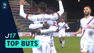 Top buts 17ème journée  Ligue 2 BKT  20202021 [upl. by Opiuuk]