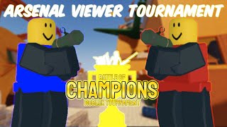 COMP Roblox Arsenal Tournament SEASON 2 BATTLE OF CHAMPIONS DAY 4ðŸ”´LIVEðŸ”´ [upl. by Radloff]