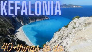 Kefalonia 40 things to do see feel eat and drink in Kefalonia island [upl. by Ynnav]