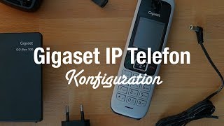 Gigaset C430 Telefon für VoIP Unboxing Konfiguration Test [upl. by Valley]