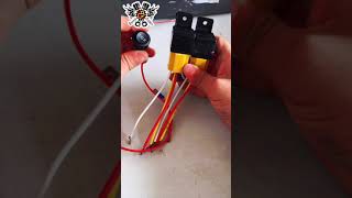 Cómo instalar faros con relay para cualquier carro o moto [upl. by Elvyn]