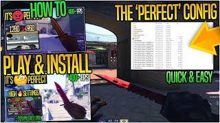 How to Play amp Install The Perfect CSGO Config  Config Download Link [upl. by Dinan]