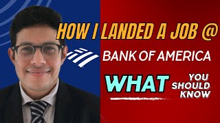 Bank of America Graduate amp Intern Interview Process Tips to Land Your Dream Job 💼 [upl. by Neerom]