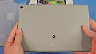 Google Pixel Tablet Hazel Standalone Unboxing  Whats In The Box [upl. by Eerac]