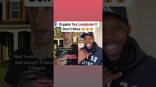 Crypto Tax Loophole trending finance trading shorts money crypto [upl. by Adnahsal672]